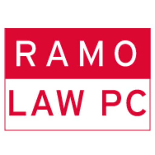 Ramo Law icon as a stacked logo
